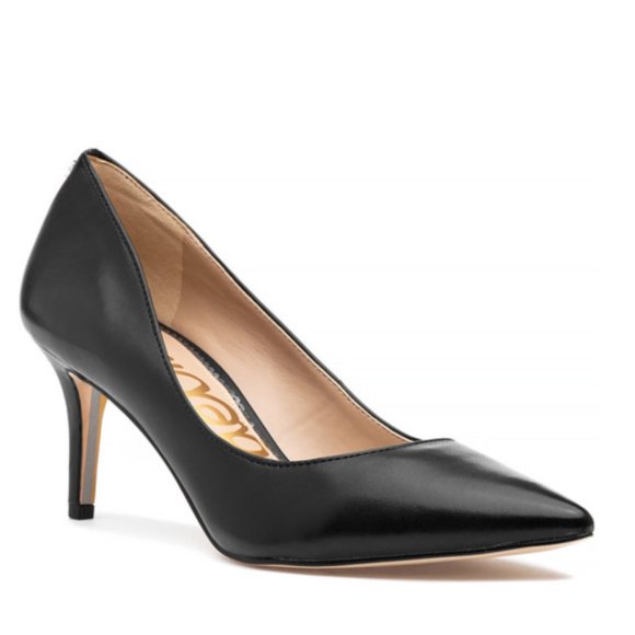 Sam Edelman Shoes - SAM EDELMAN JORDYN PUMP BLACK LEATHER